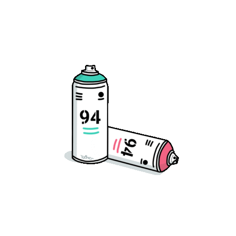 GIF canettes graff GIF Atelier Graffitis By L-SekhriART