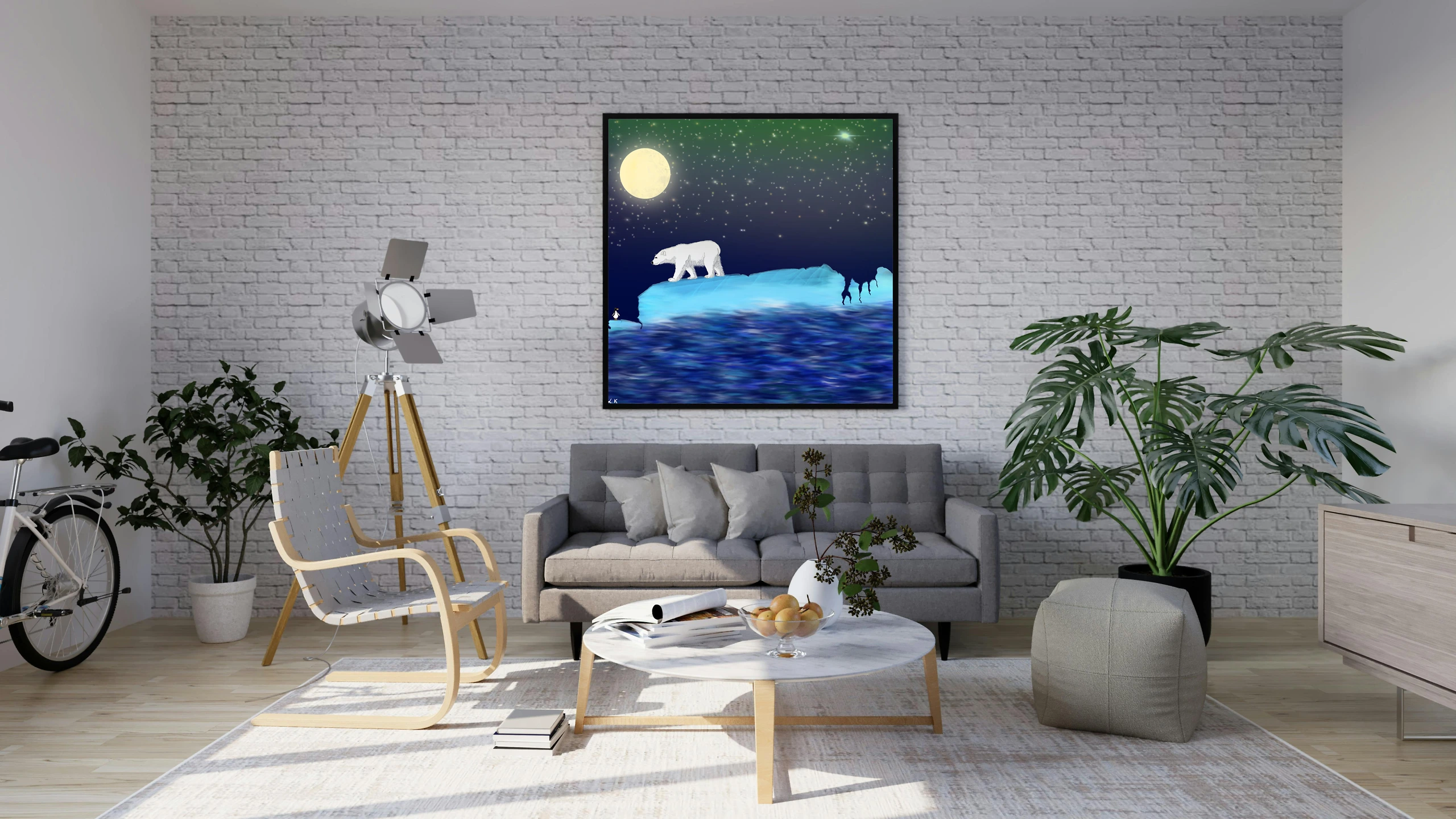 Dérives Glaciale Création By L-SekhriART